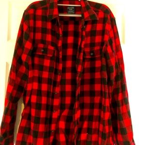 Men classic red and black